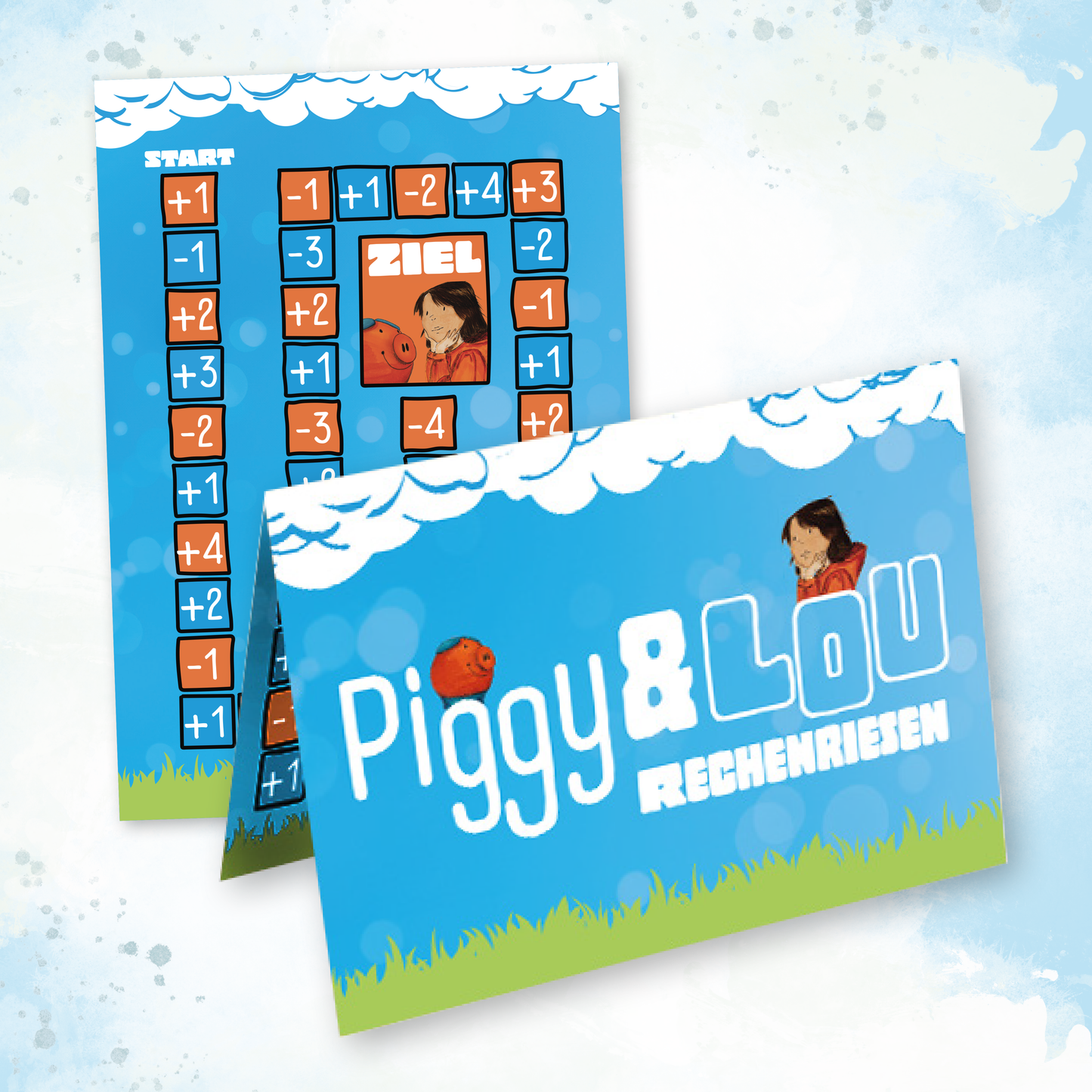 Piggy&Lou Rechenriesen – Das kunterbunte Rechenspiel mit Bausteinen!