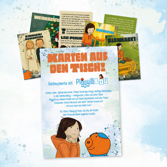 Piggy&Lou - Karten auf den Tisch