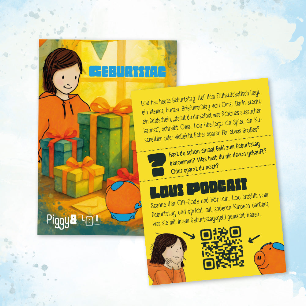 Piggy&Lou - Karten auf den Tisch