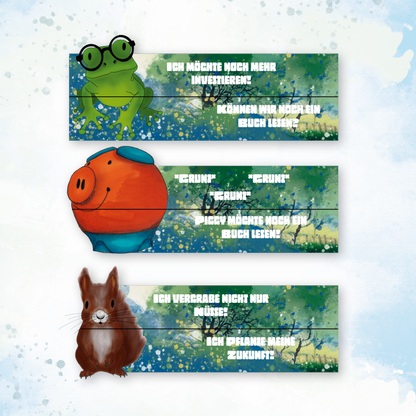Piggy&Lou Schulstarterset – Lesehilfen, Stundenplan & Ausmalbild zum Ausdrucken