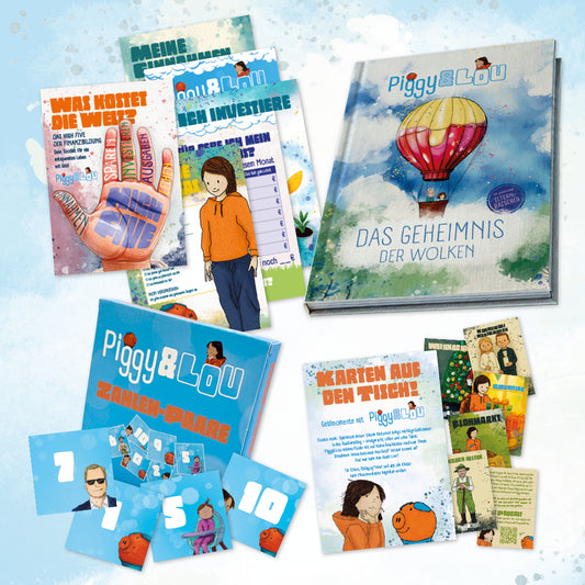 Piggy&Lou - Starterset Finanzbildung 5-8 Jahre