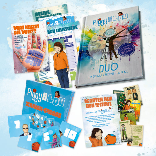 Piggy&Lou - Starterset Finanzbildung 8-12 Jahre